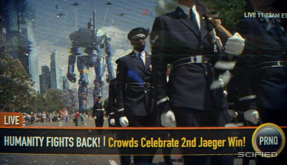 Celebrating the 2nd Jaeger victory against Kaijus