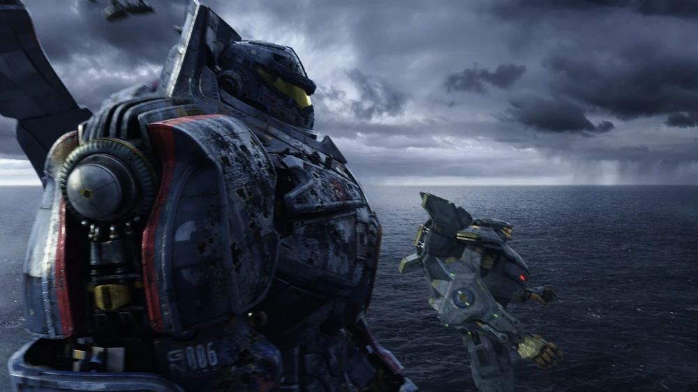 Gypsy Danger dispatched at the sea